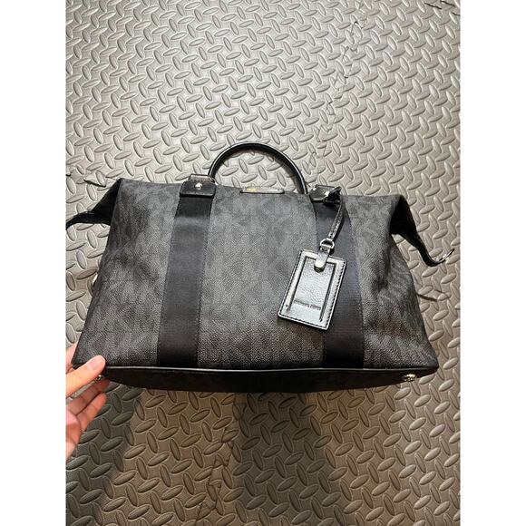 Michael Kors Travel Large Weekender Black Bag NO CROSSBODY‎ STRAP $398 - Picture 3 of 11